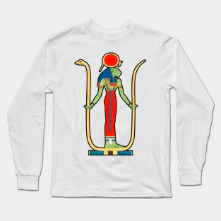 Deities of egypt, Osiris, Isis and mythology, pharaohs and pyramids Long Sleeve T-Shirt